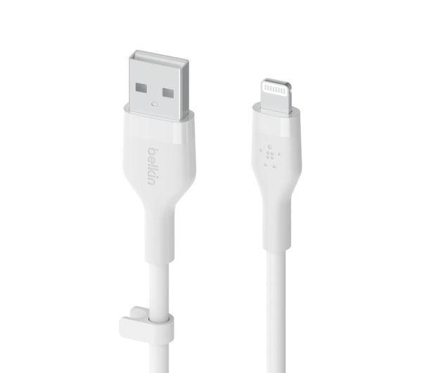 Belkin USB-A - Lightning Silicone 1m White - 731849 - zdjęcie 2